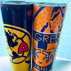 América / tigres support tumblers